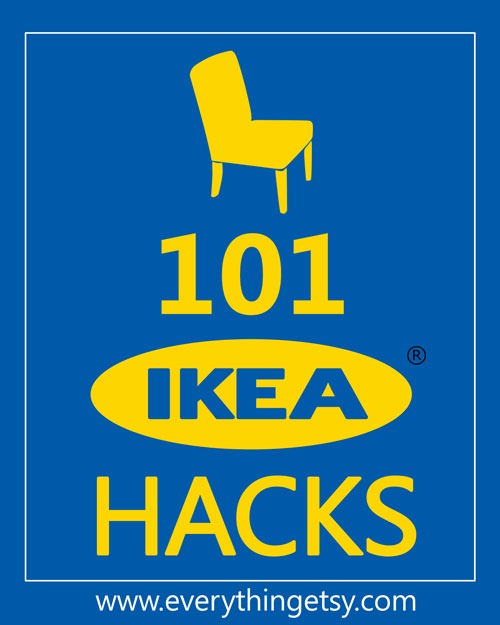101 Ikea Hacks...you have to try some of these!  @EverythingEtsy