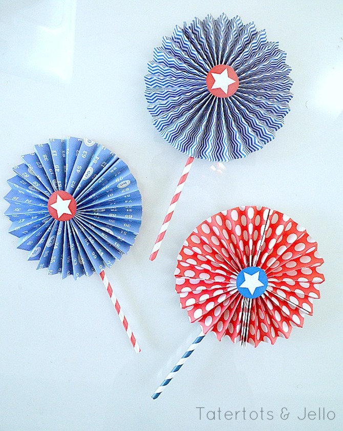 4th of July Party Printables - 12 Free Downloads - EverythingEtsy.com - Medallion Printables