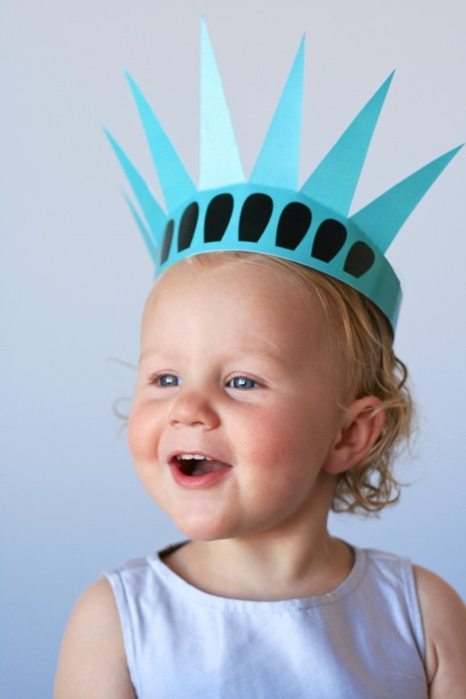 4th of July Party Printables - 12 Free Downloads - EverythingEtsy.com - Statue of Liberty Crown