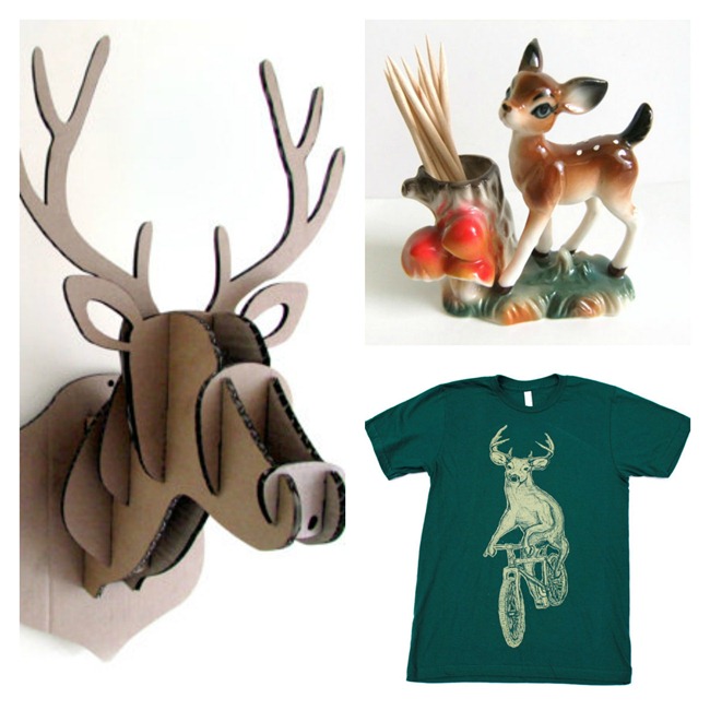 Deer Collection on Etsy