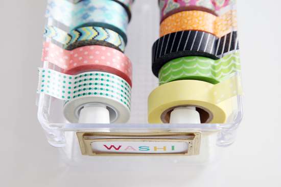 DIY Organize - Washi Tape