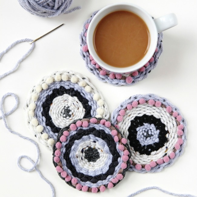 DIY Weaving Projects - Coasters