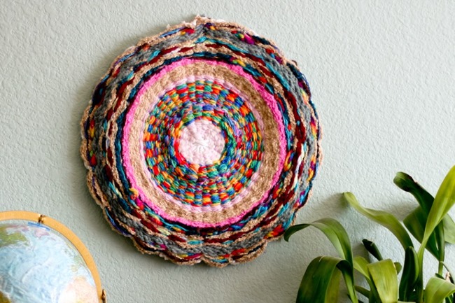 DIY Weaving Projects - Hula Hoop