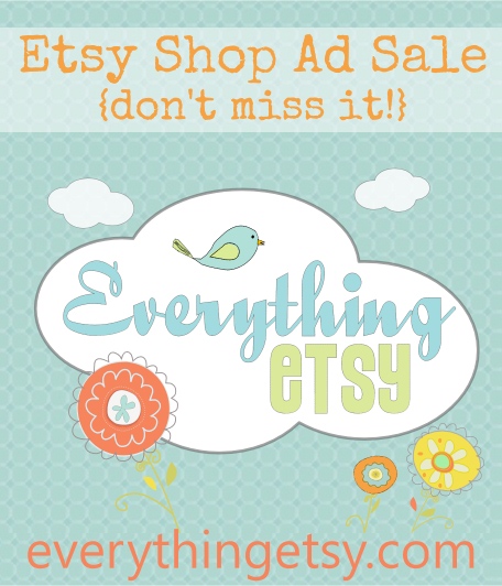 Etsy Shop Ad Sale at EverythingEtsy