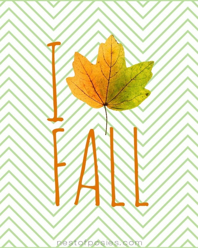 Fall Printables - I-Love-Fall-Leaf-Printable-