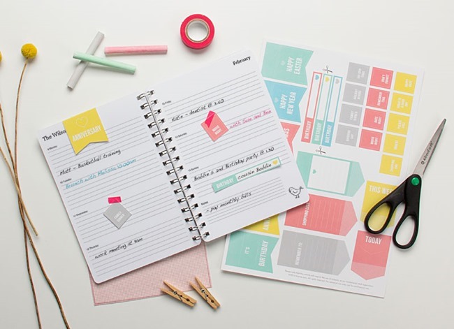free planner printables - stickers