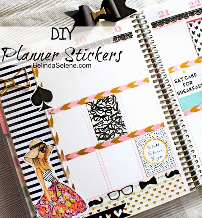 Free Printable Planner Stickers - Kate Spade Inspired