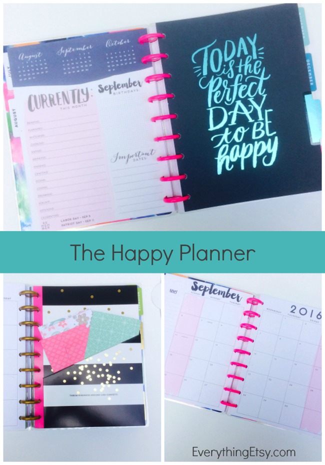 Inside The Happy Planner on EverythingEtsy.com