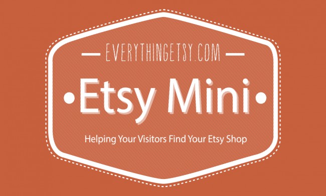 Help Visitors Find Your Etsy Mini