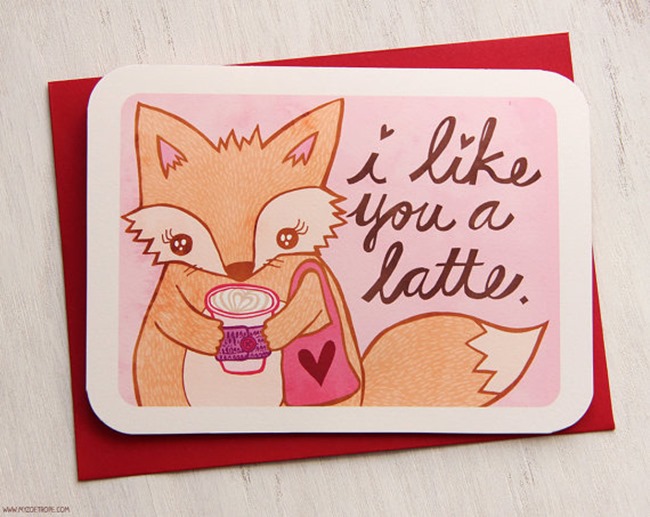 Valentine's Day Cards - Fox