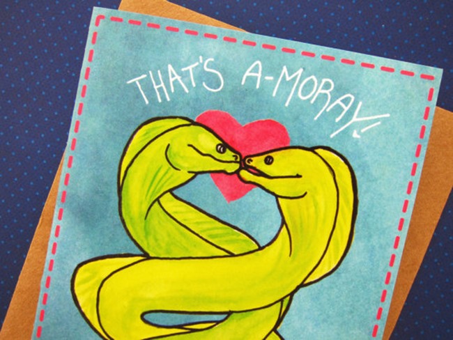 Valentine's Day Cards on Etsy - Moray