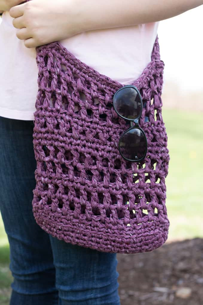 5 DIY Market Totes - Farmer's Market Weekend - Crochet Pattern - EverythingEtsy