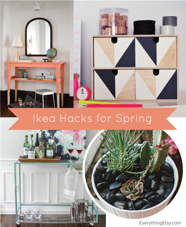 Ikea Hacks for Spring l EverythingEtsy